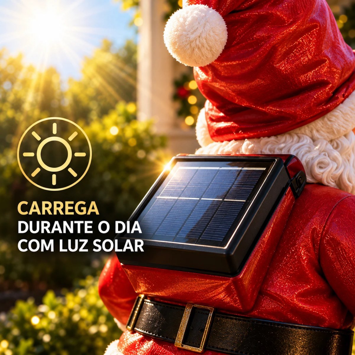 Painel solar integrado
