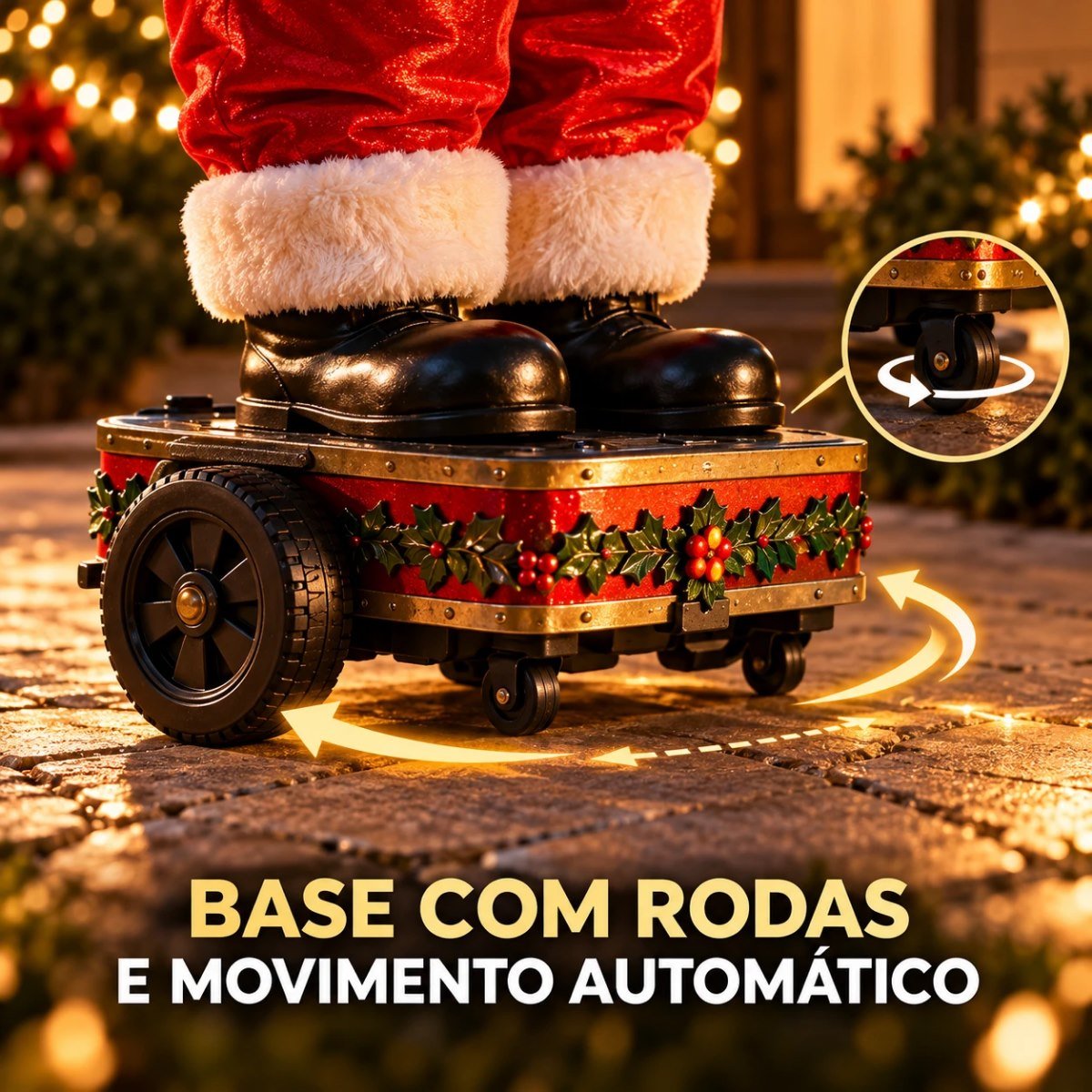 Base com rodas